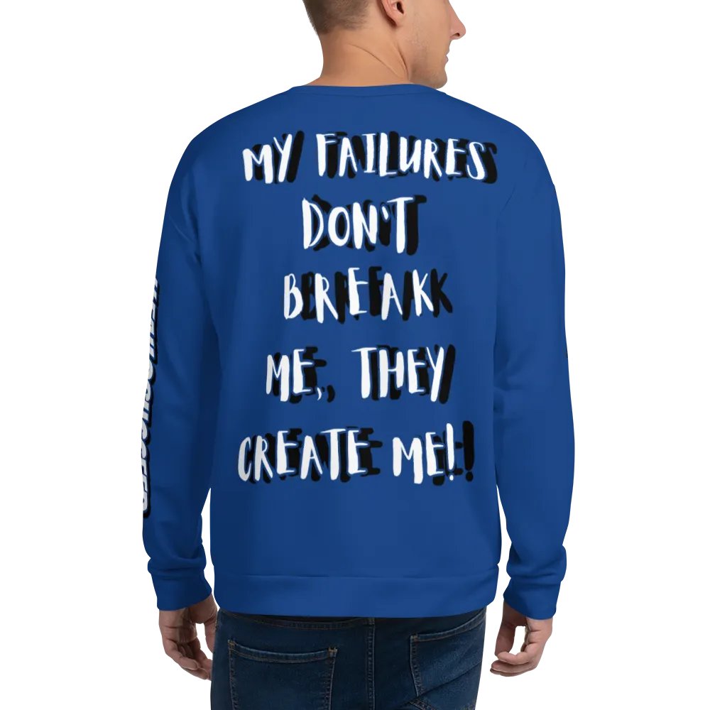 F2S (Failures dont break me, Create me Blue&W) product image (1)