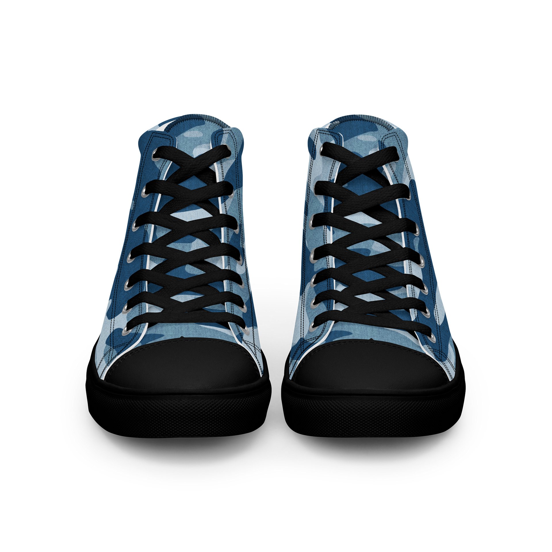 Blue Camo High Tops product image (3)