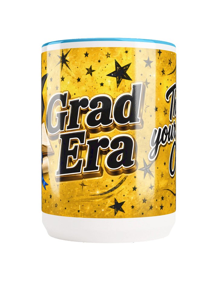 "Grad Era" Graduation Mug — Gold Wrap product image (1)