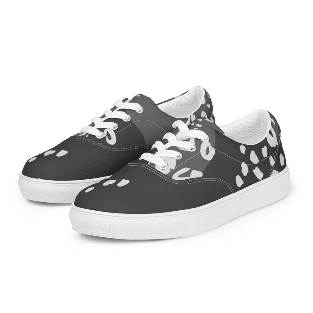 Organic Grey Leopard Print Canvas Shoes product image (6)