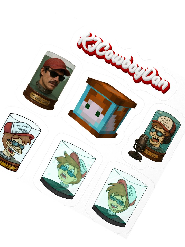 KJCowboyDan - Sticker Sheet product image (2)
