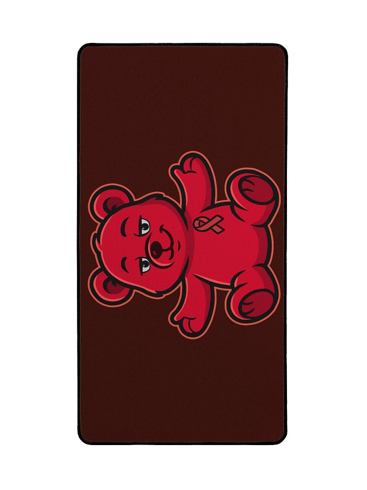 Red Bear of Sharing Desk Mat product image (2)