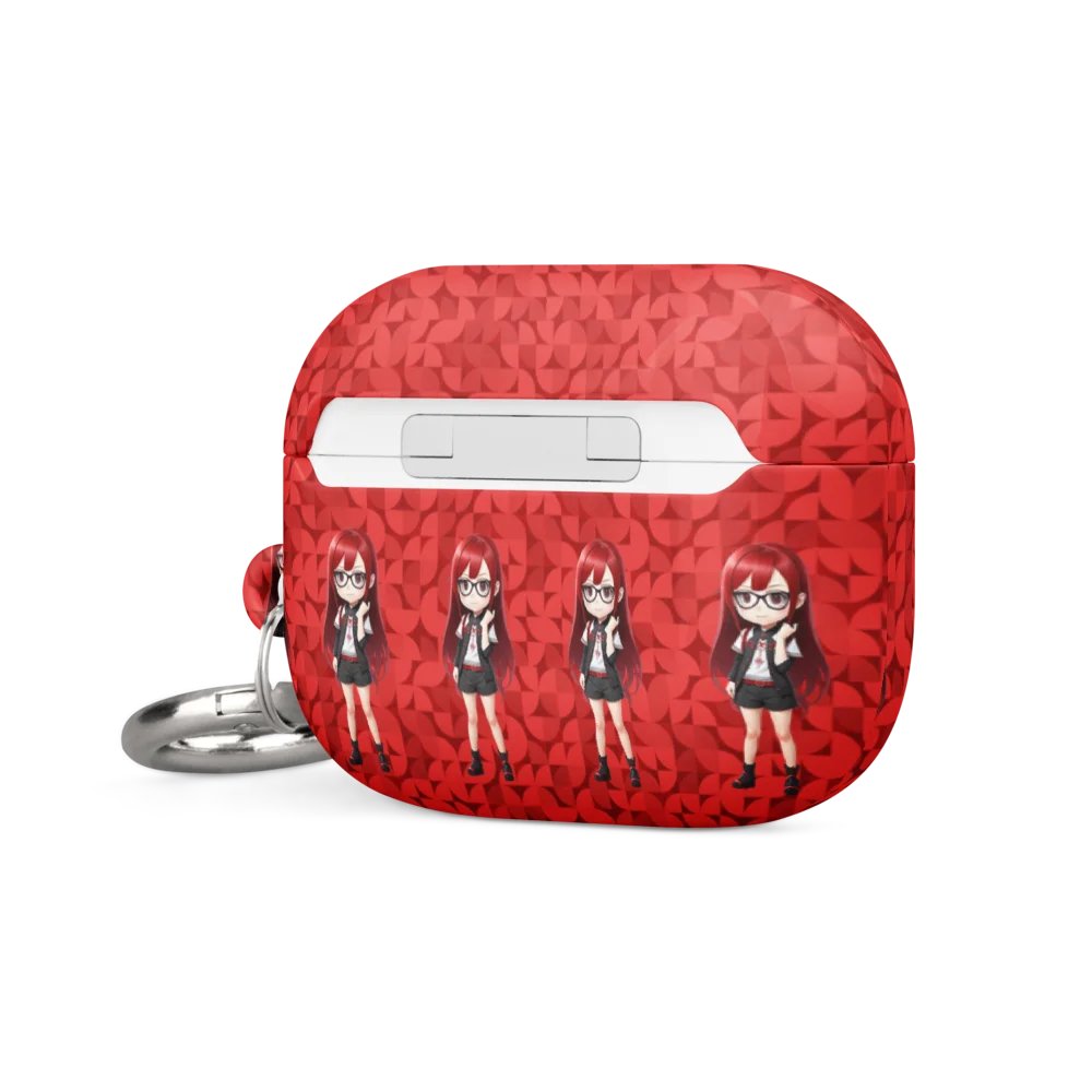 (Red CHIBI) K Case for AirPods product image (5)