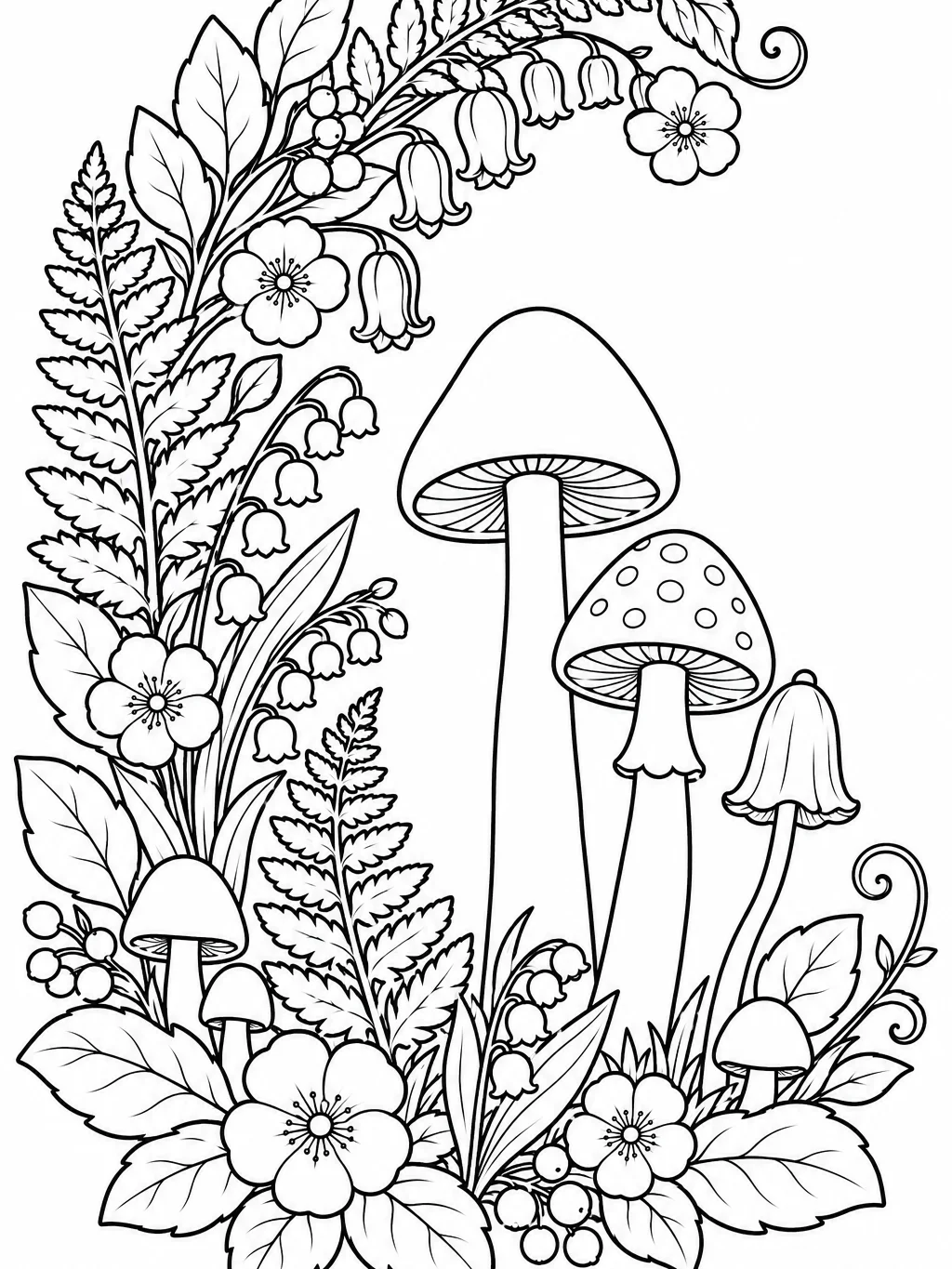 Whimsical Mushrooms product image (3)