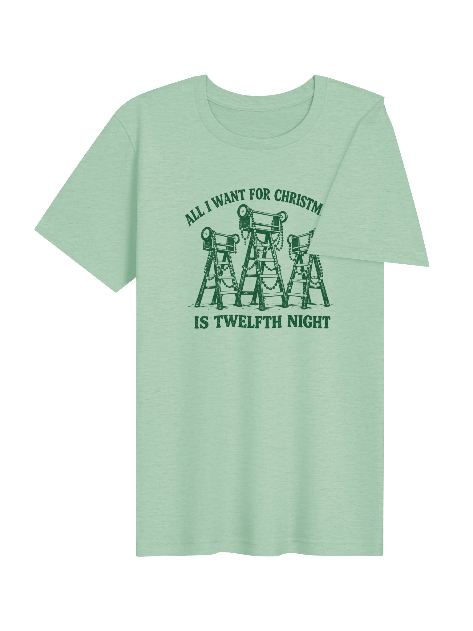 All I Want for Christmas Is Twelfth Night | New Orleans Holiday Unisex Shirt product image (61)