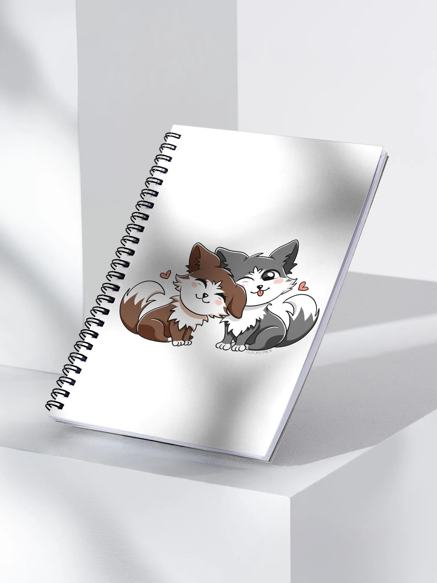 Outcast Pack Wolves Notebook product image (3)