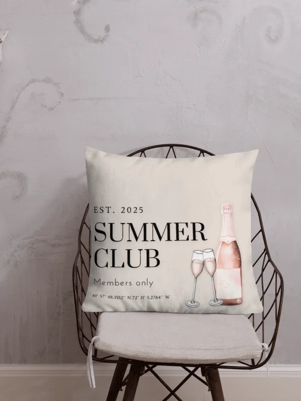SUMMER CLUB - BAR PILLOW - Happy Hour Cocktail Kissen product image (3)