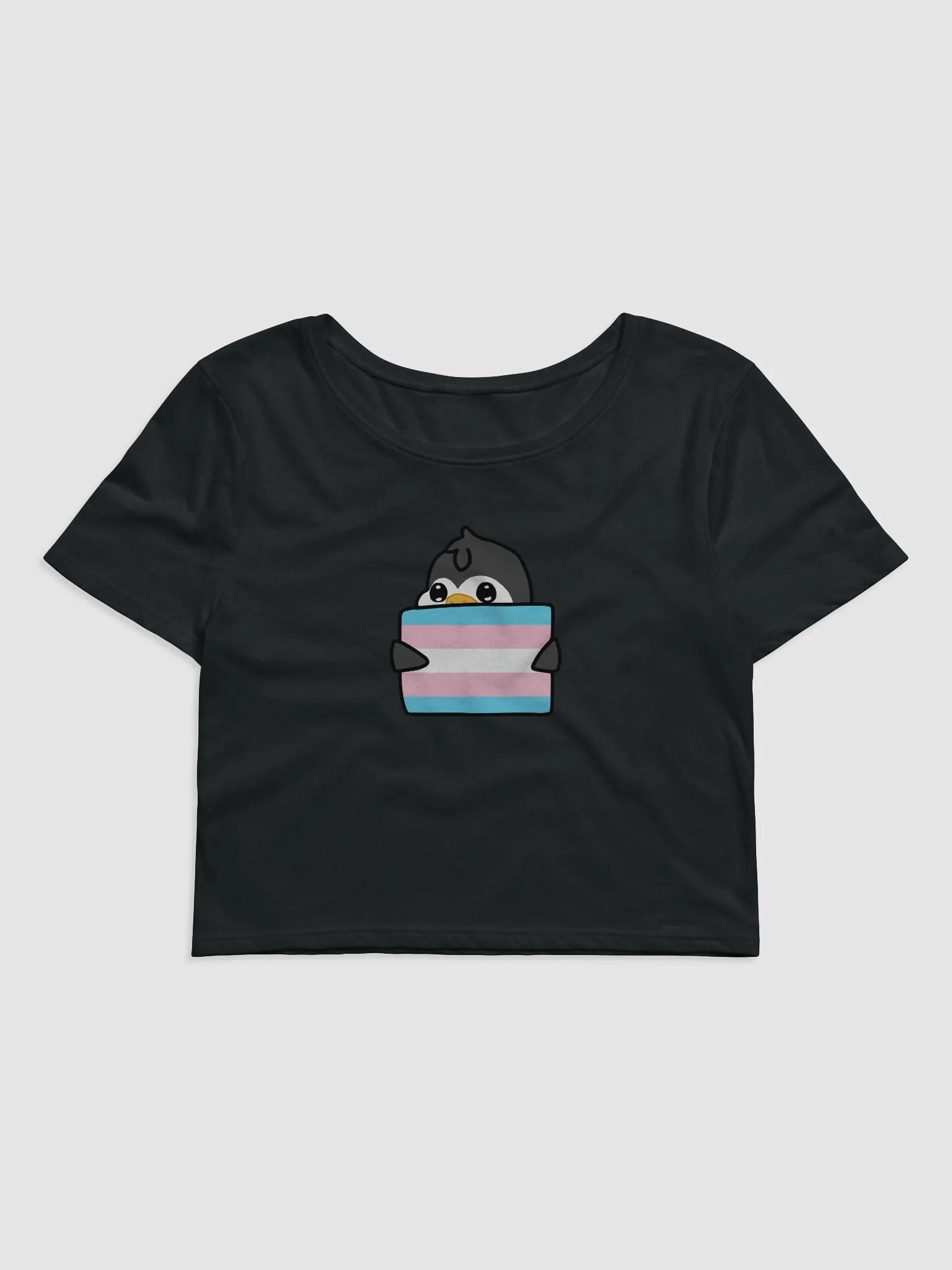 "Trans Pride" Lil' Guy - Crop Top product image (1)
