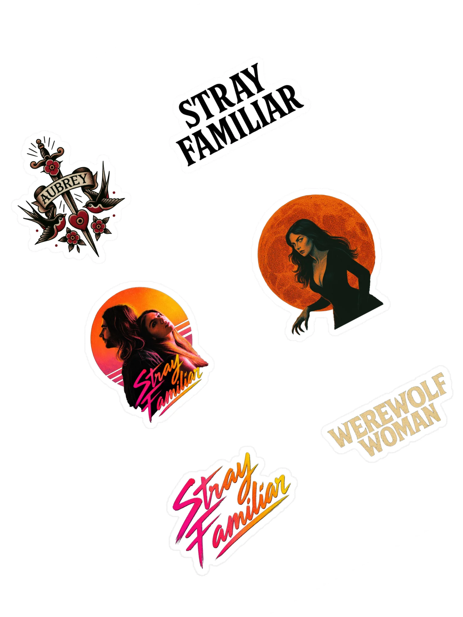 Stray Familiar Sticker Pack product image (1)