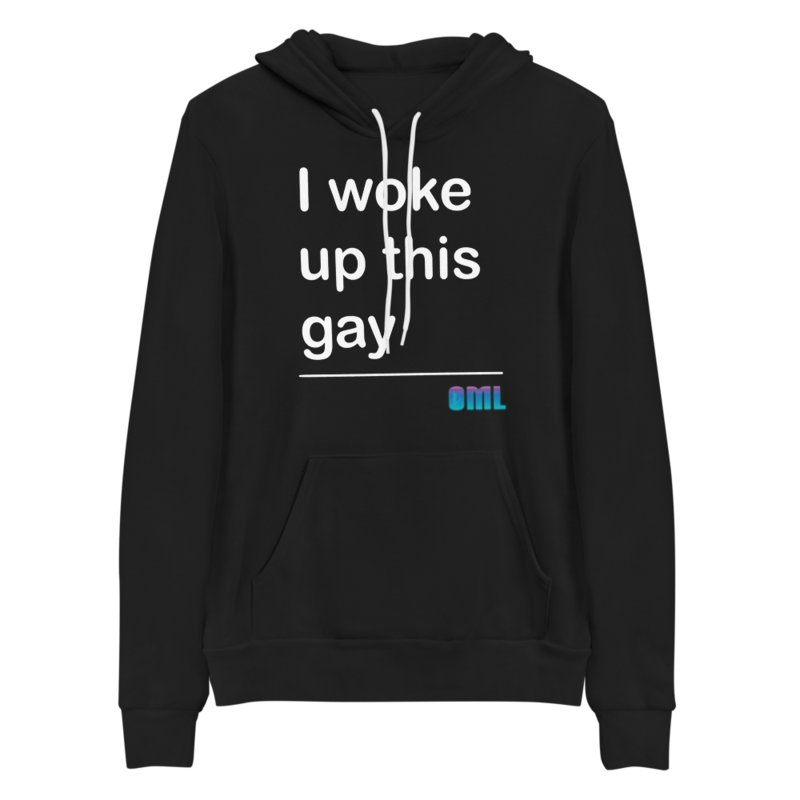 I Woke Up This Gay Hoodie - Black product image (1)