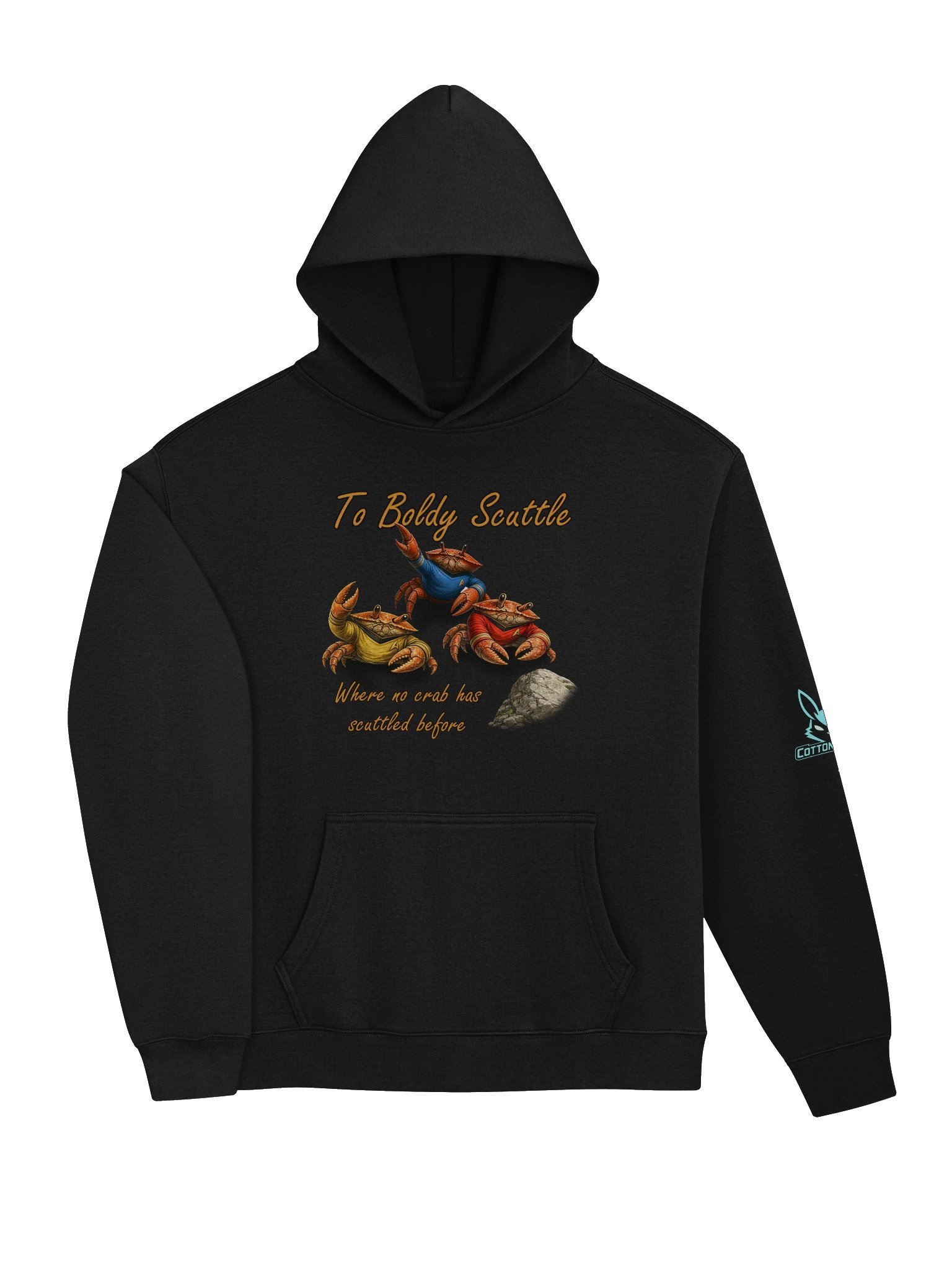 To Boldy Scuttle — Crab Crew Oversized Hoodie product image (30)