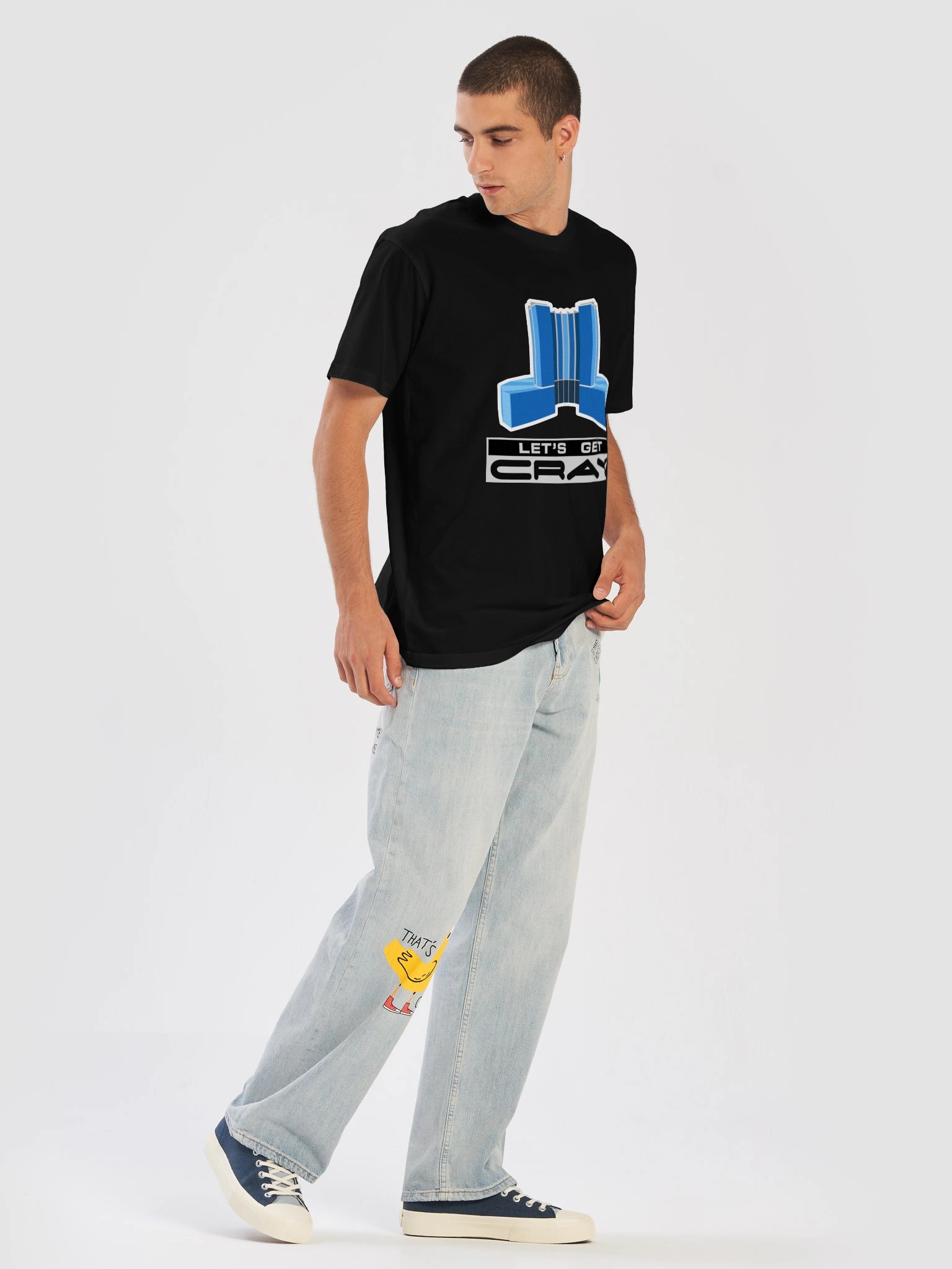 Let's Get CRAY Supercomputer (classic fit T-shirt) product image (2)