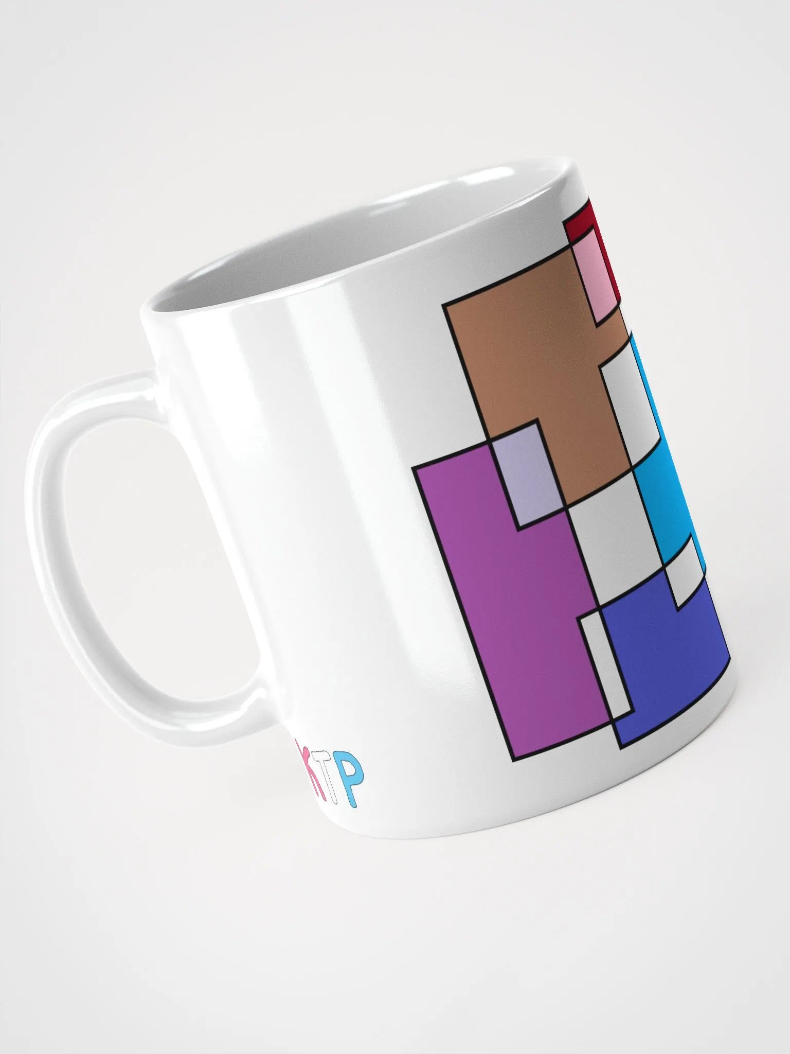 Abstract Clock Mug product image (4)