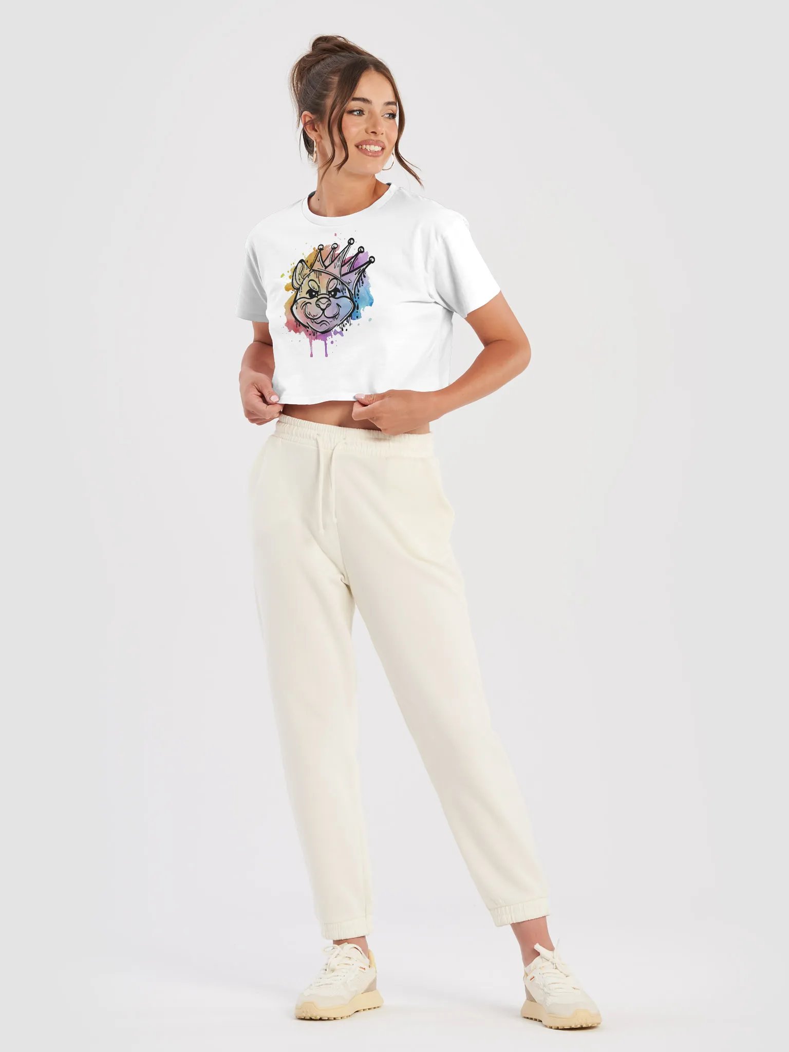 GRAFFITI DOG | CROPPED TOP product image (5)