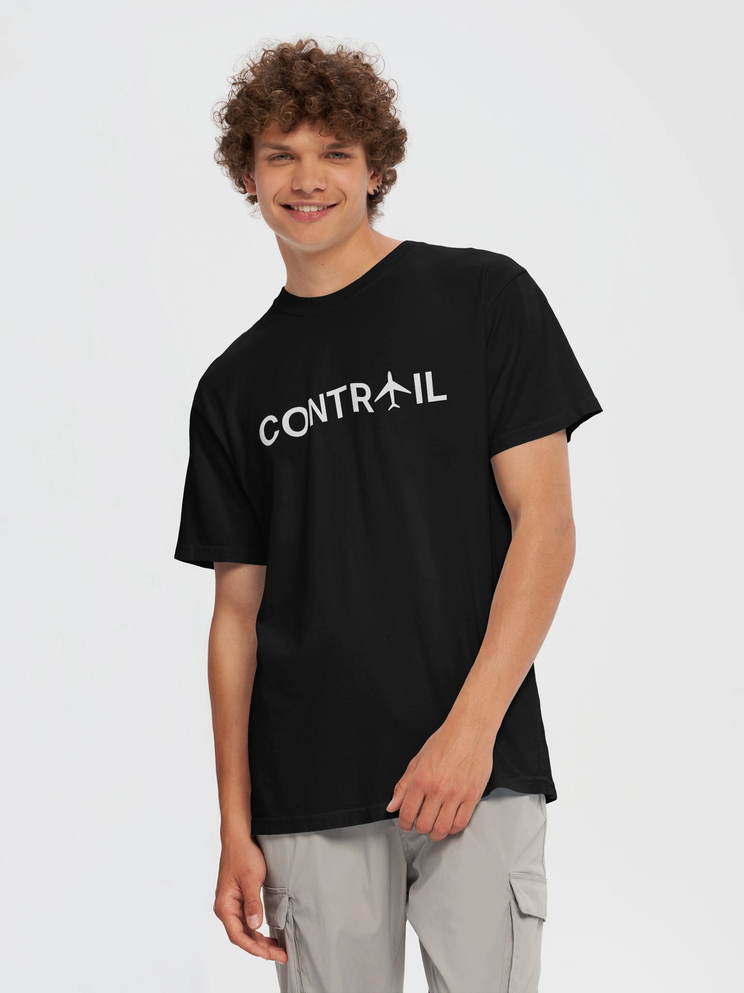Contrail Wordmark Shirt — Black product image (9)
