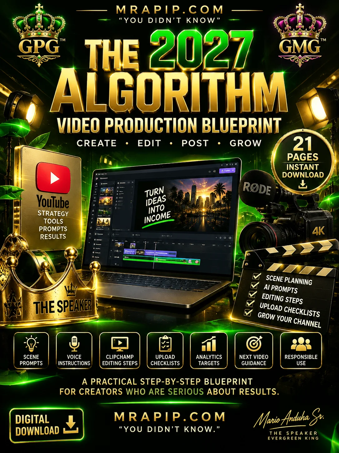 The 2027 Algorithm Video Production Blueprint product image (1)