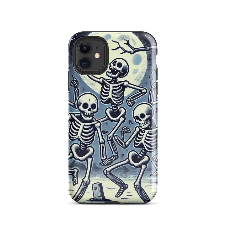 Dancing Skeletons iPhone Tough Case - Spooky Halloween Fun Design product image (1)