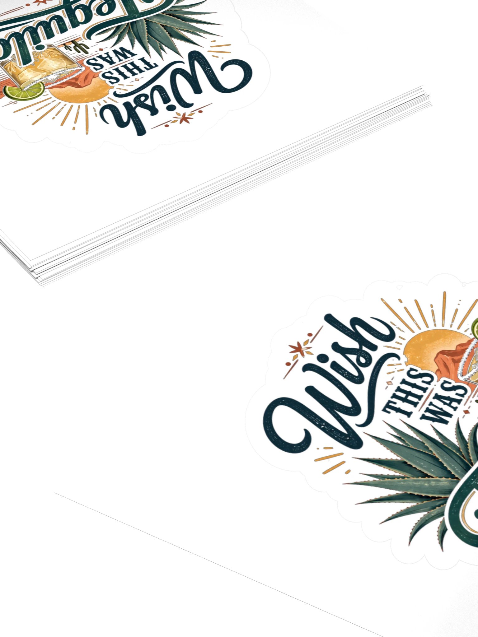 Wish This Was Tequila Sticker product image (4)