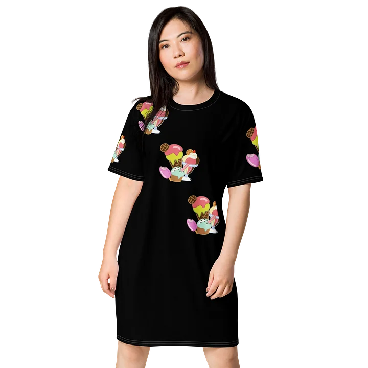 Sweet Treats Delight All-Over T-Shirt Dress product image (1)