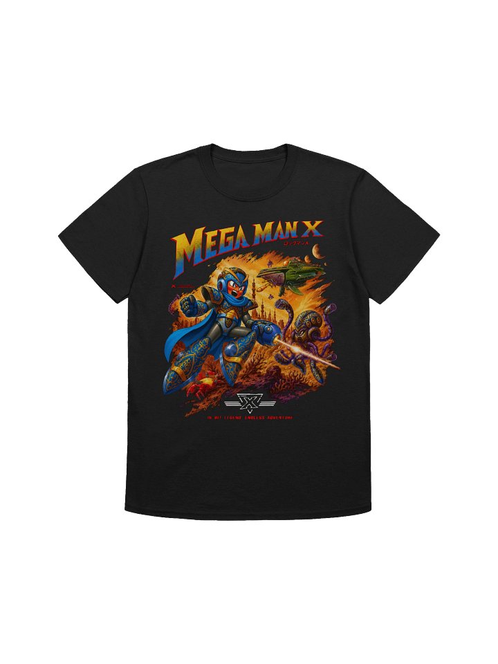 MEGAMAN X — 16‑Bit Legend Tee product image (1)