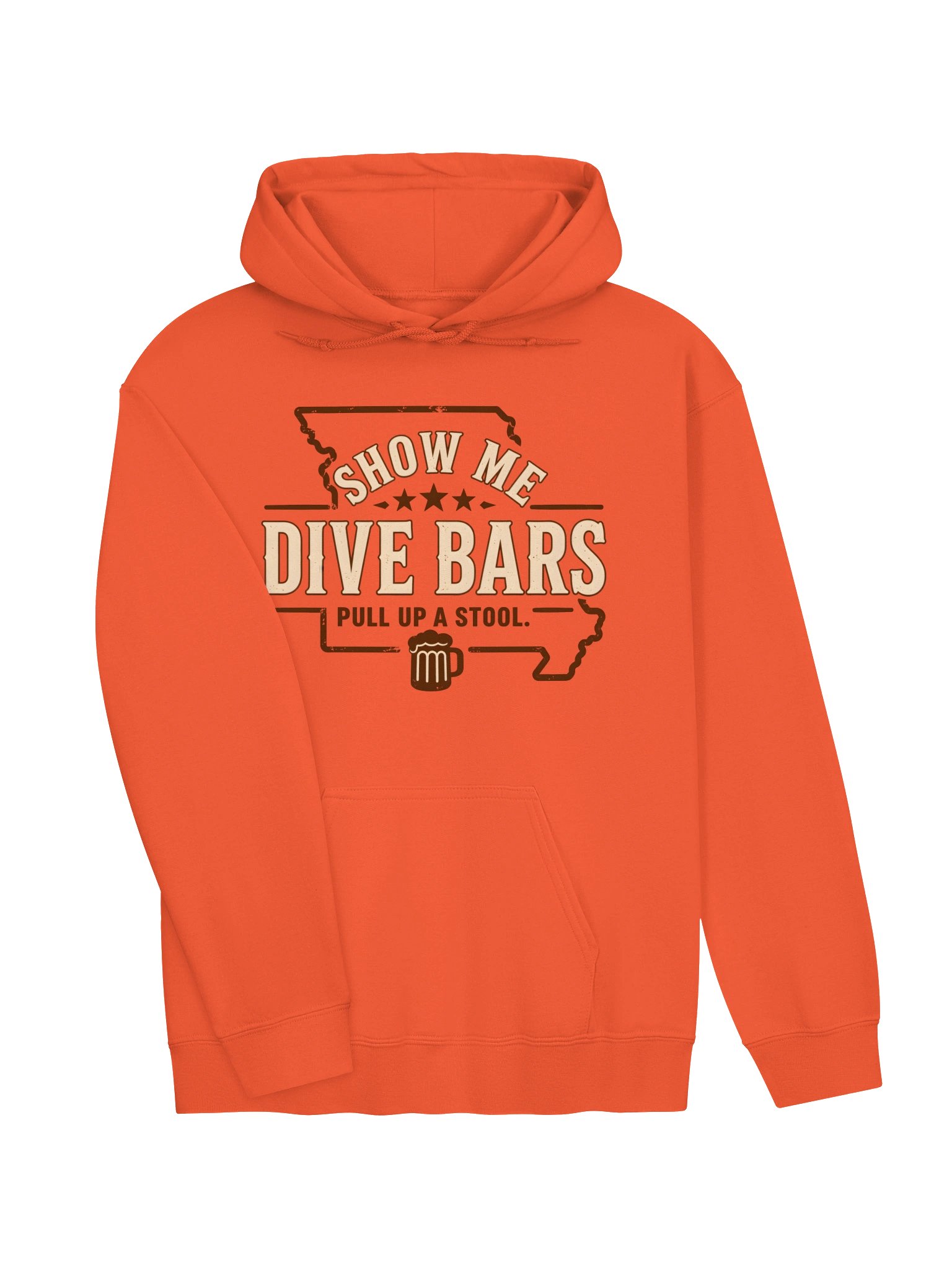 State Logo Hoodie - Orange product image (3)