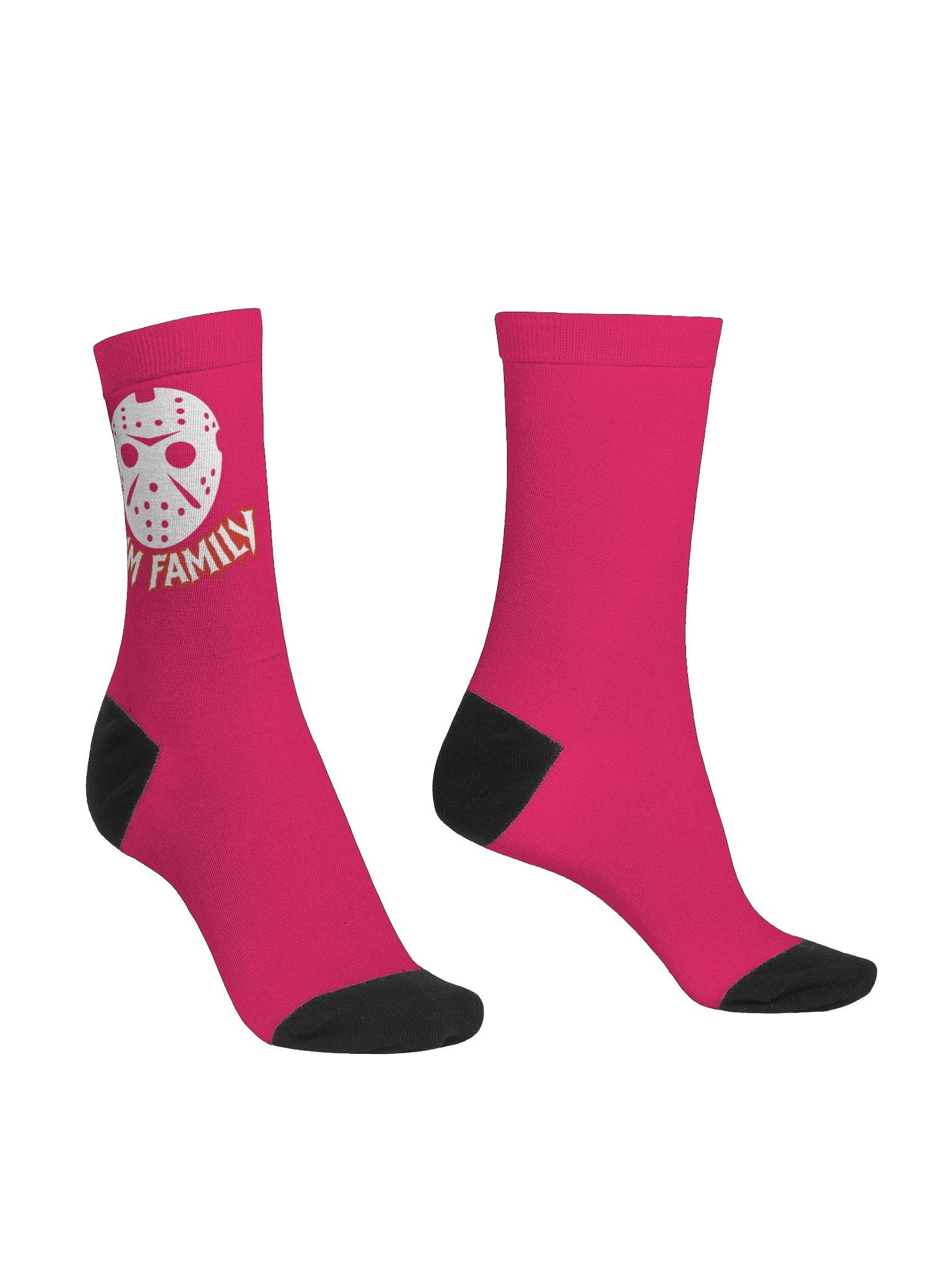 Grim Fam Socks - Pink product image (1)
