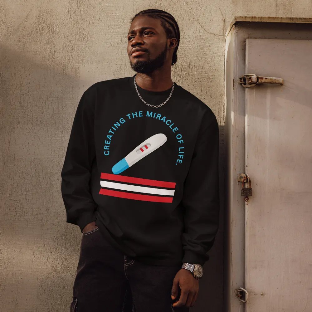 Miracle of Life Pregnancy Test Unisex Long Sleeve Shirt product image (12)