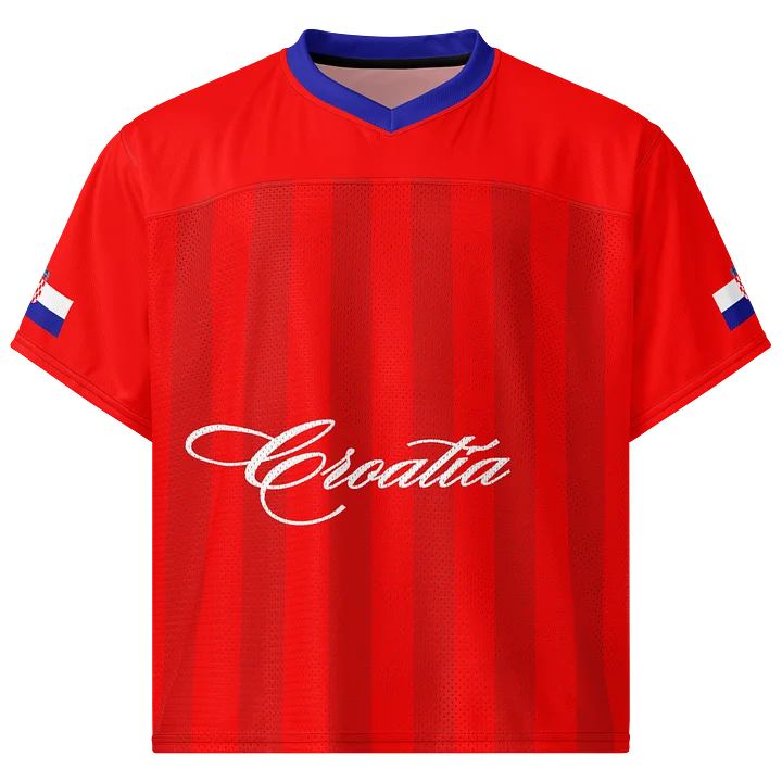 Croatia Boxy Sports Tee product image (1)