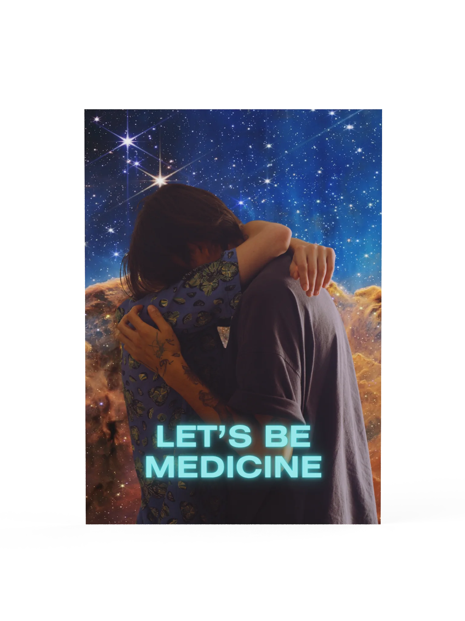 Let's be medicine (Contemplative Poster) product image (1)
