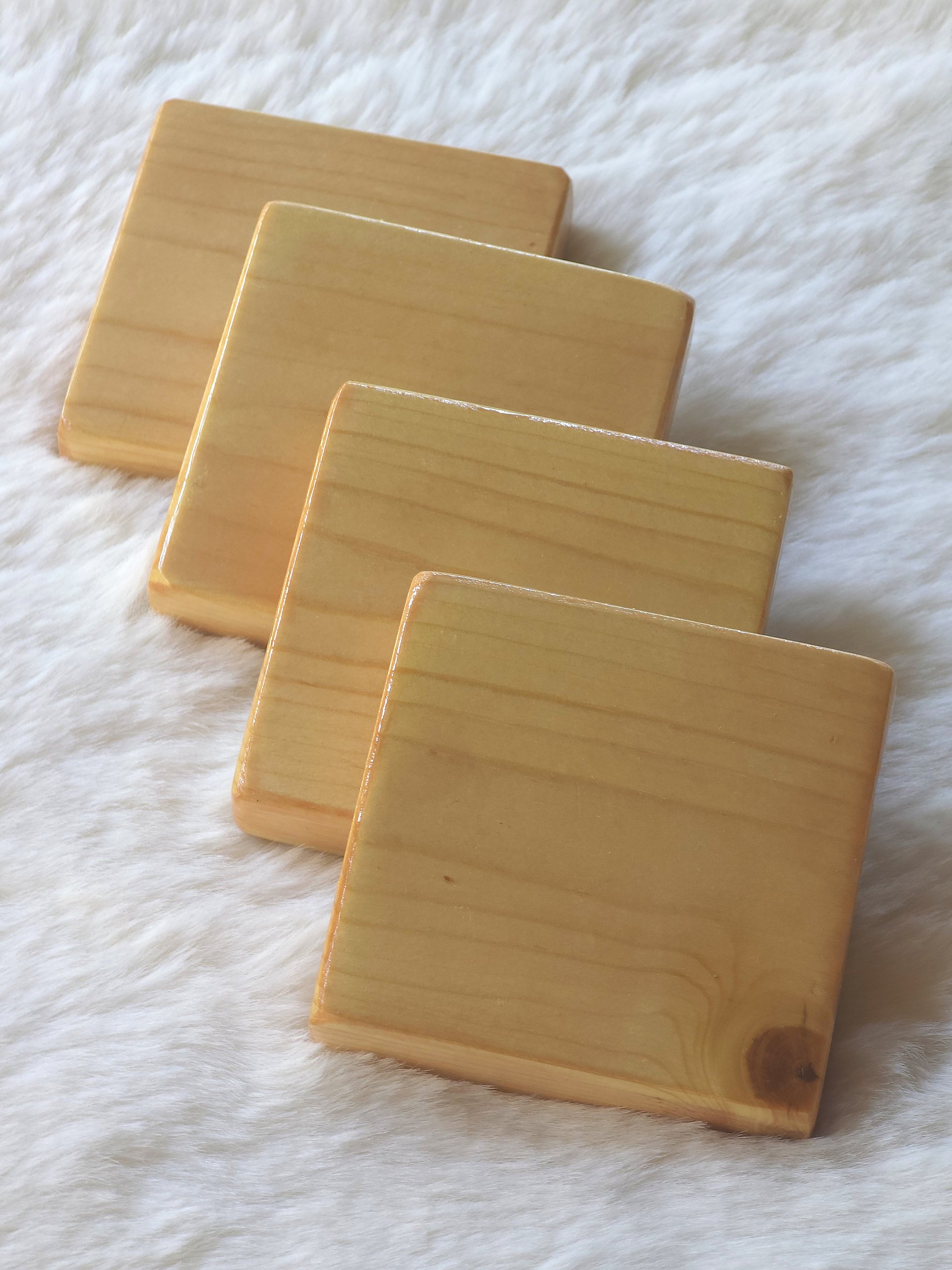 Non-Slip Coasters - Finished Square product image (3)