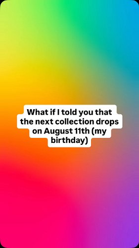 Some stickers, some apparel, and maybe, just maybe, something really gay. 

I’ll post some sneak peeks in my stories, so make...