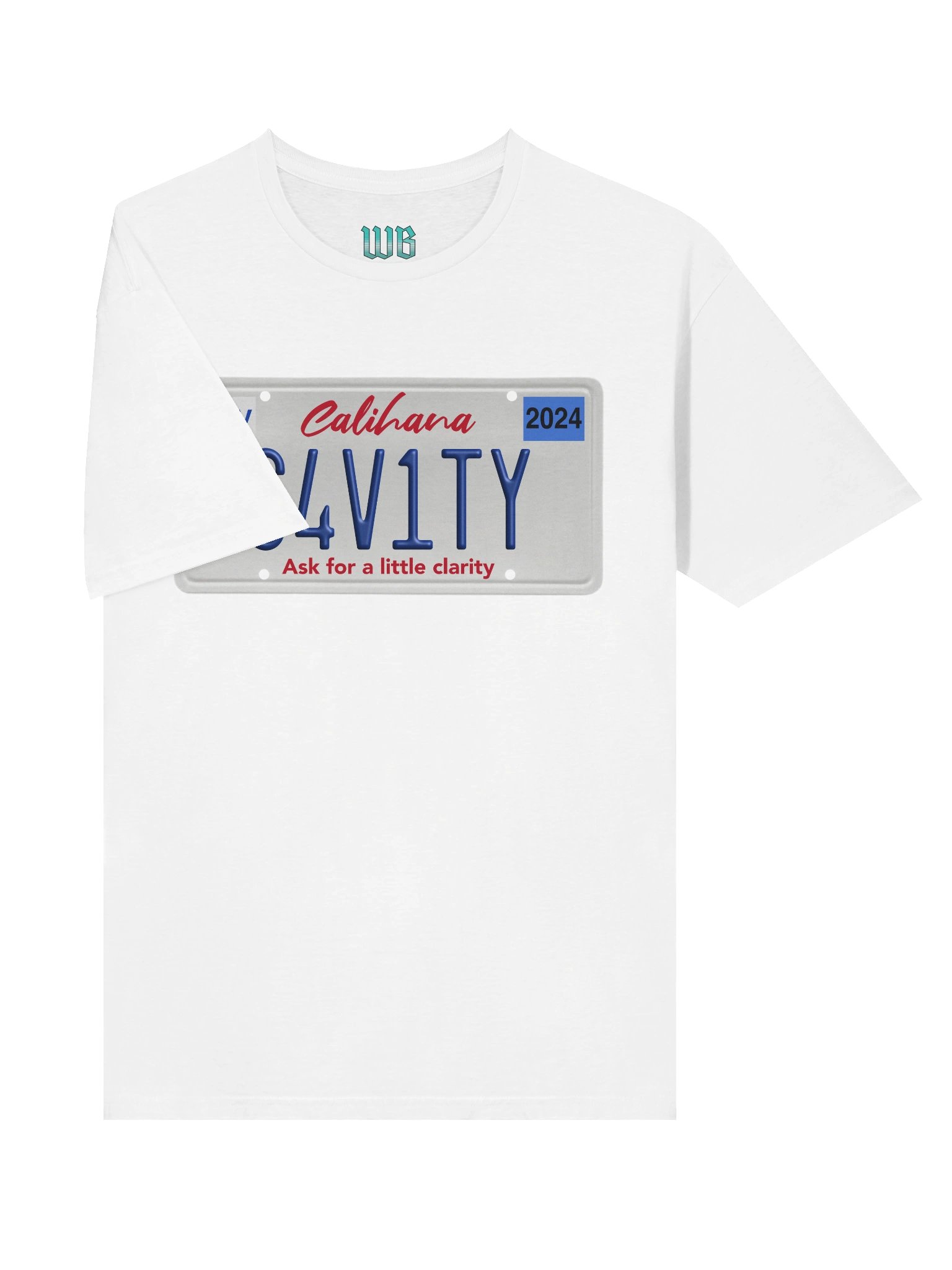 Cavity Licence Plate T-Shirt product image (5)