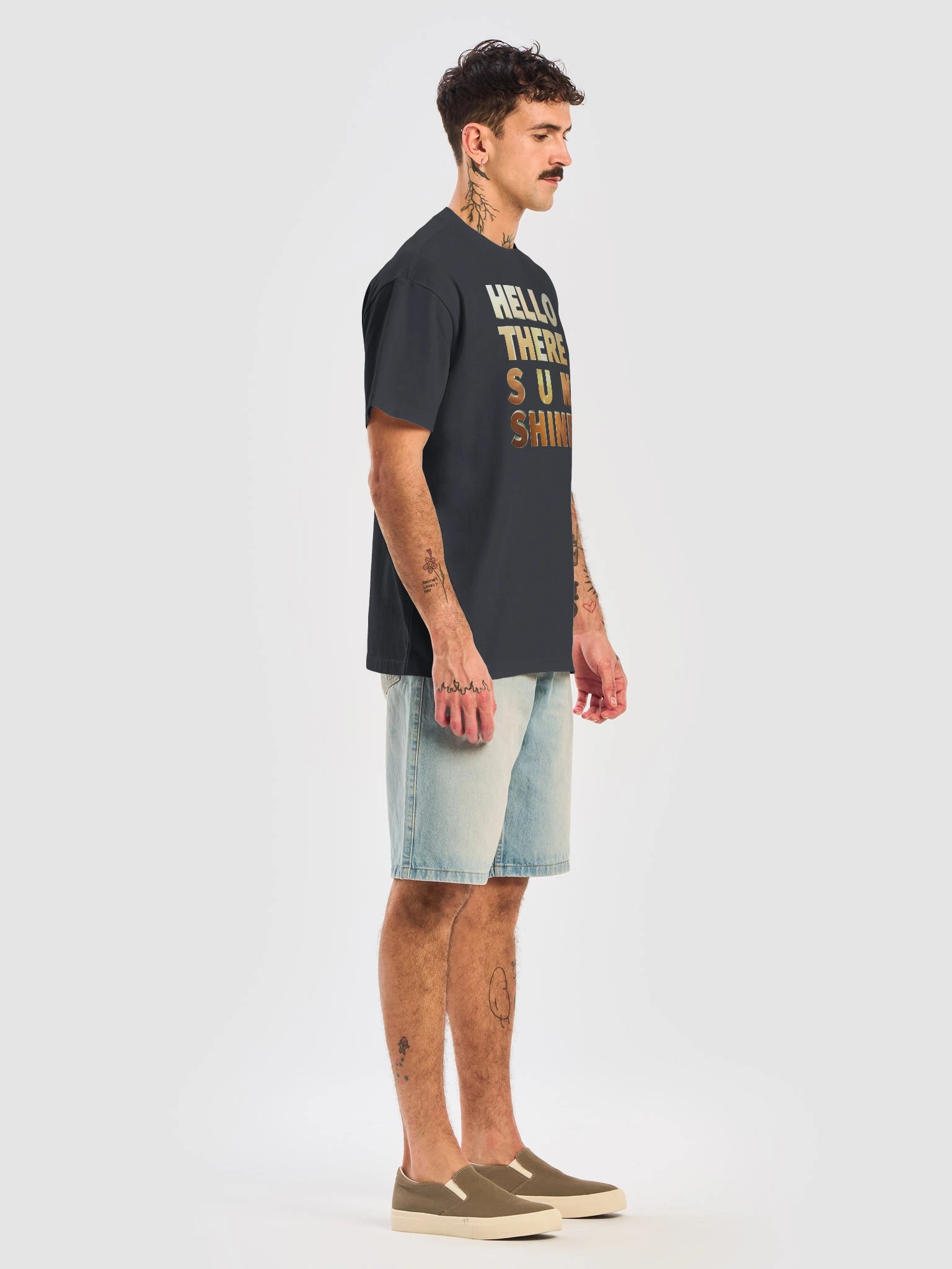 CaribbeanApples - Hello There Sunshine | Men's Box Tee | 5 Colors product image (7)
