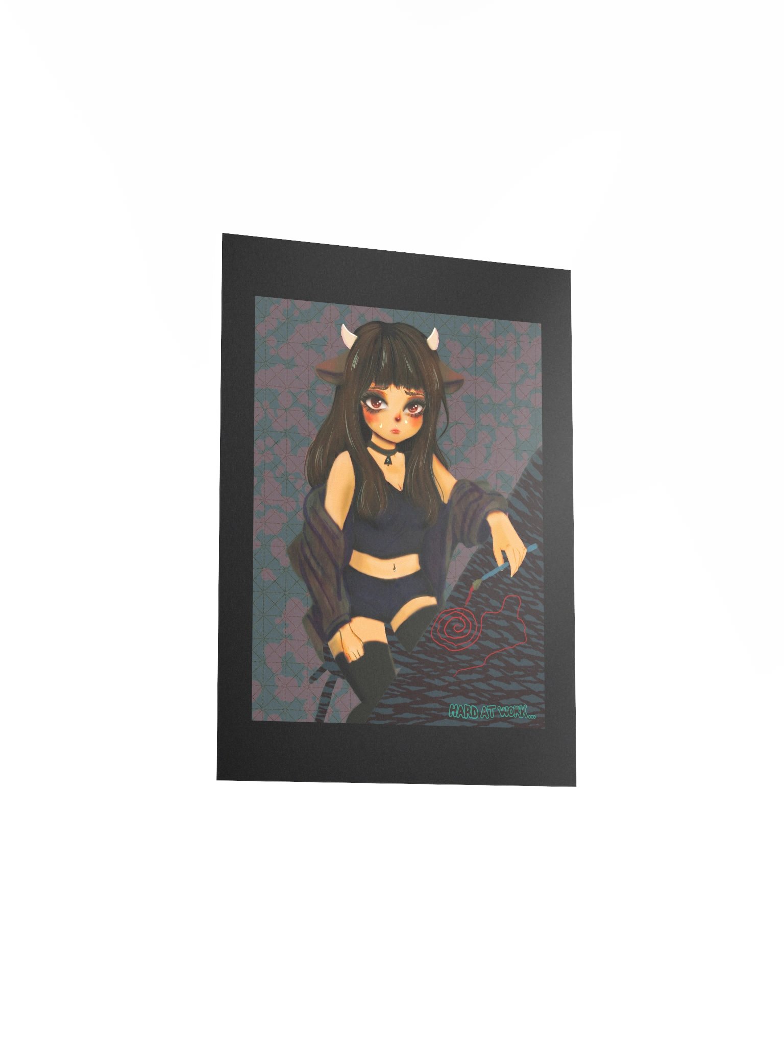 Struggling Artist Mode Print Poster product image (8)