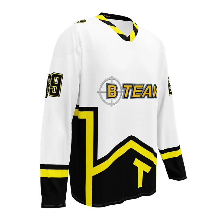 B-Team Sting Jersey - White And Black - YourNameHere product image (1)
