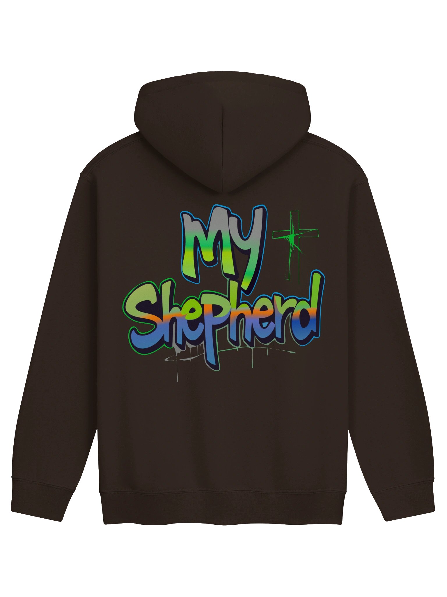 My Shepherd Green Cross Unisex Hoodie product image (9)