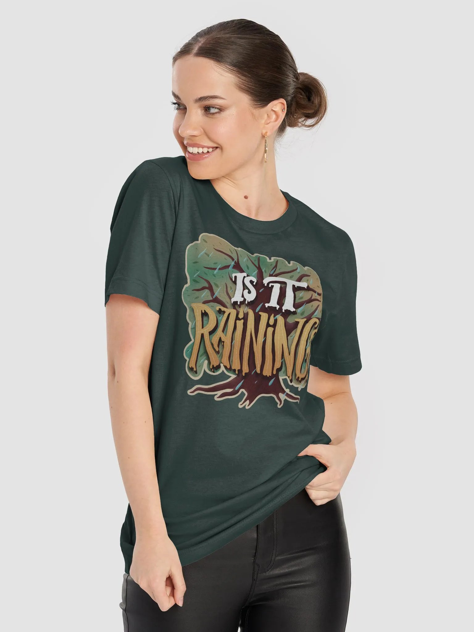 "Is It Raining?" Unisex T-shirt product image (58)