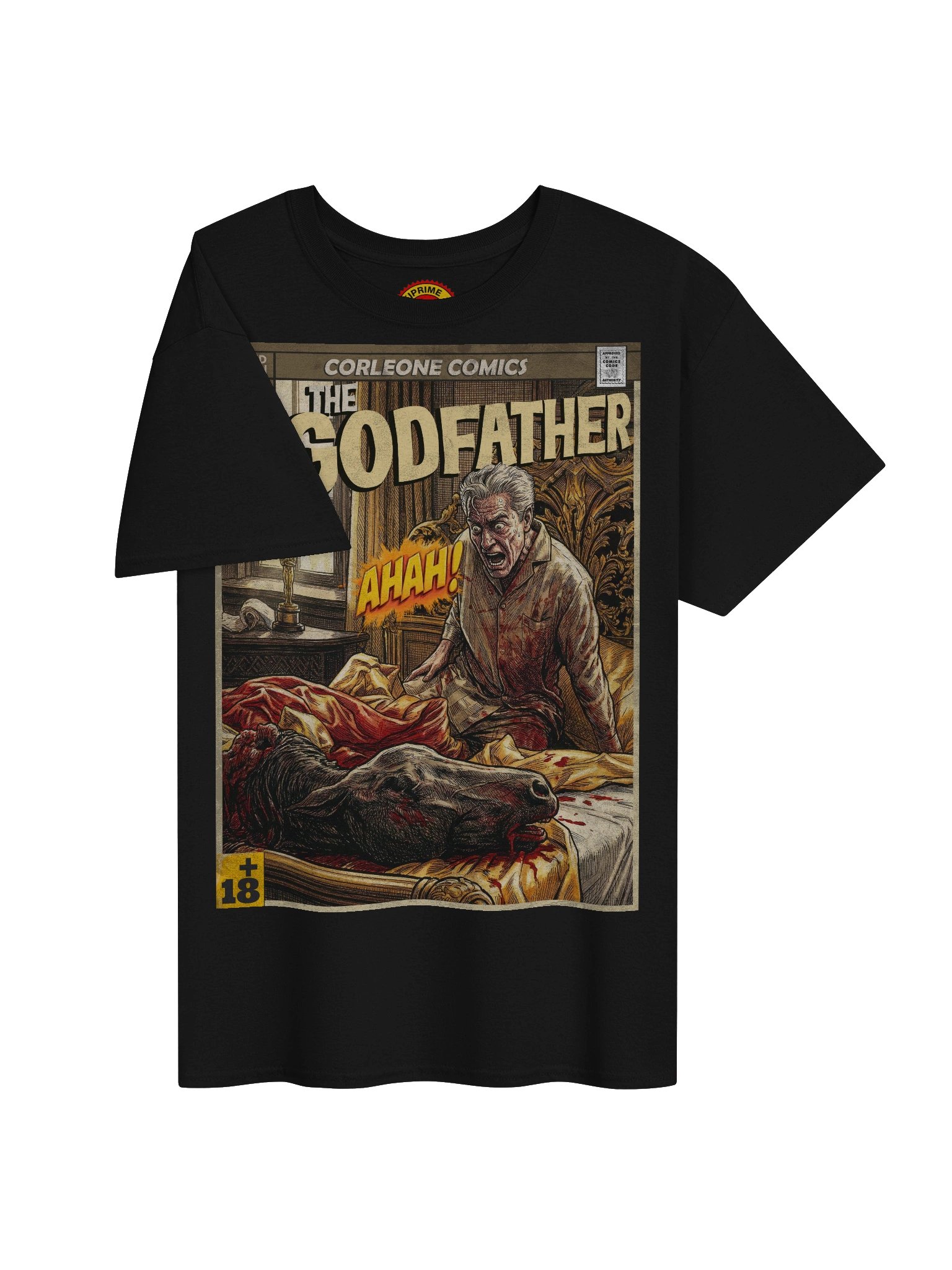 The Godfather Horse Head Comic Art T-Shirt product image (3)