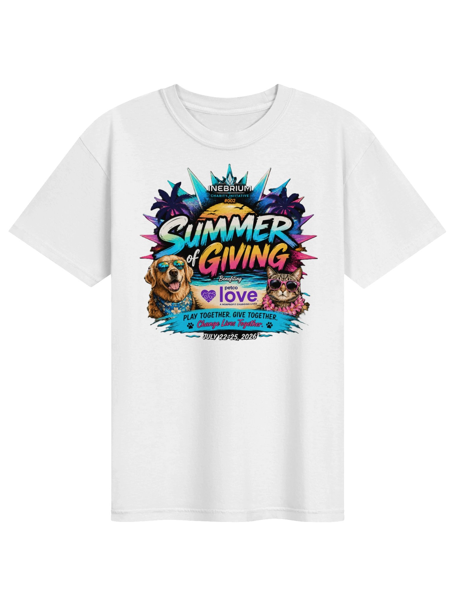 Summer of Giving Retro Charity Tee product image (1)