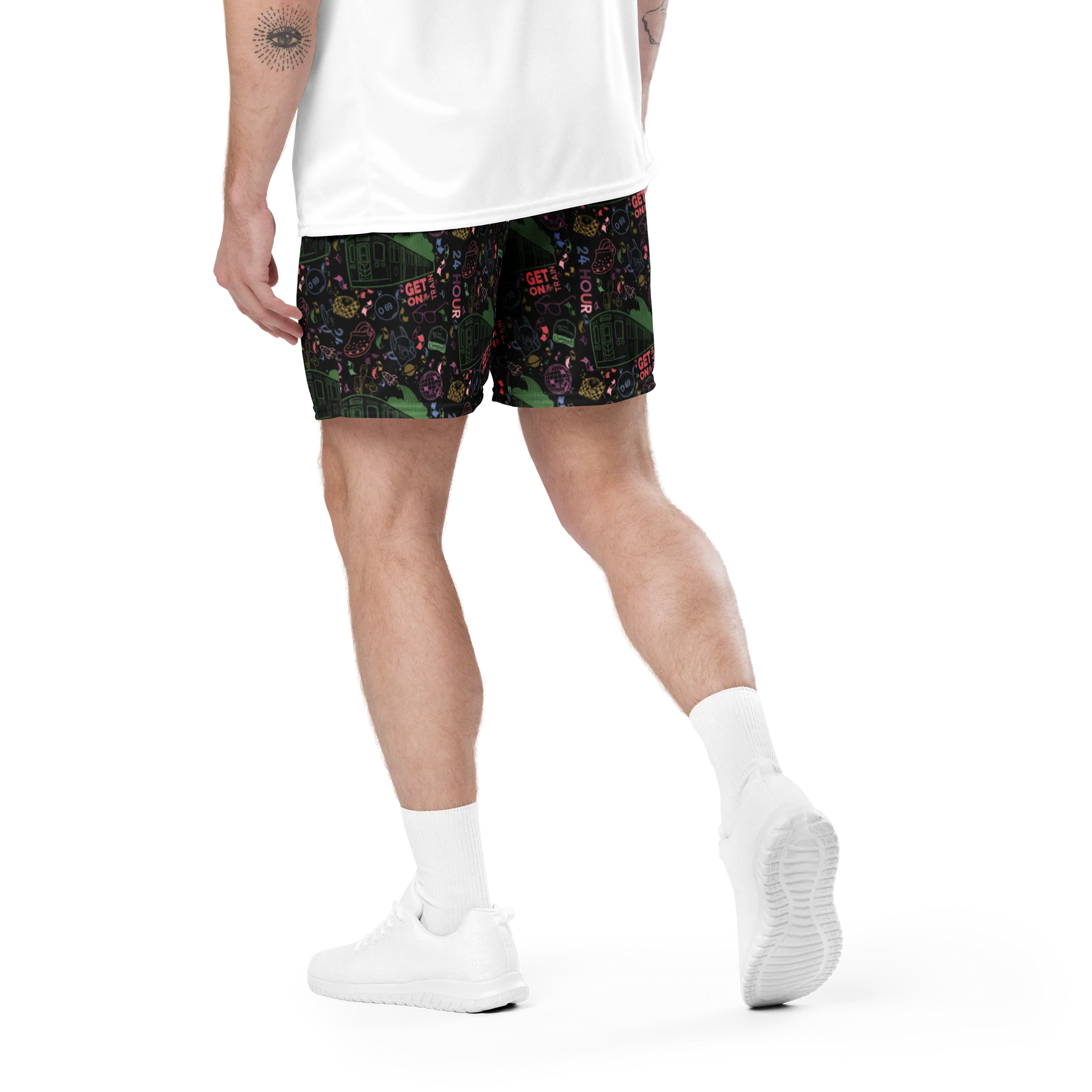 24hr Train Mesh Shorts product image (4)