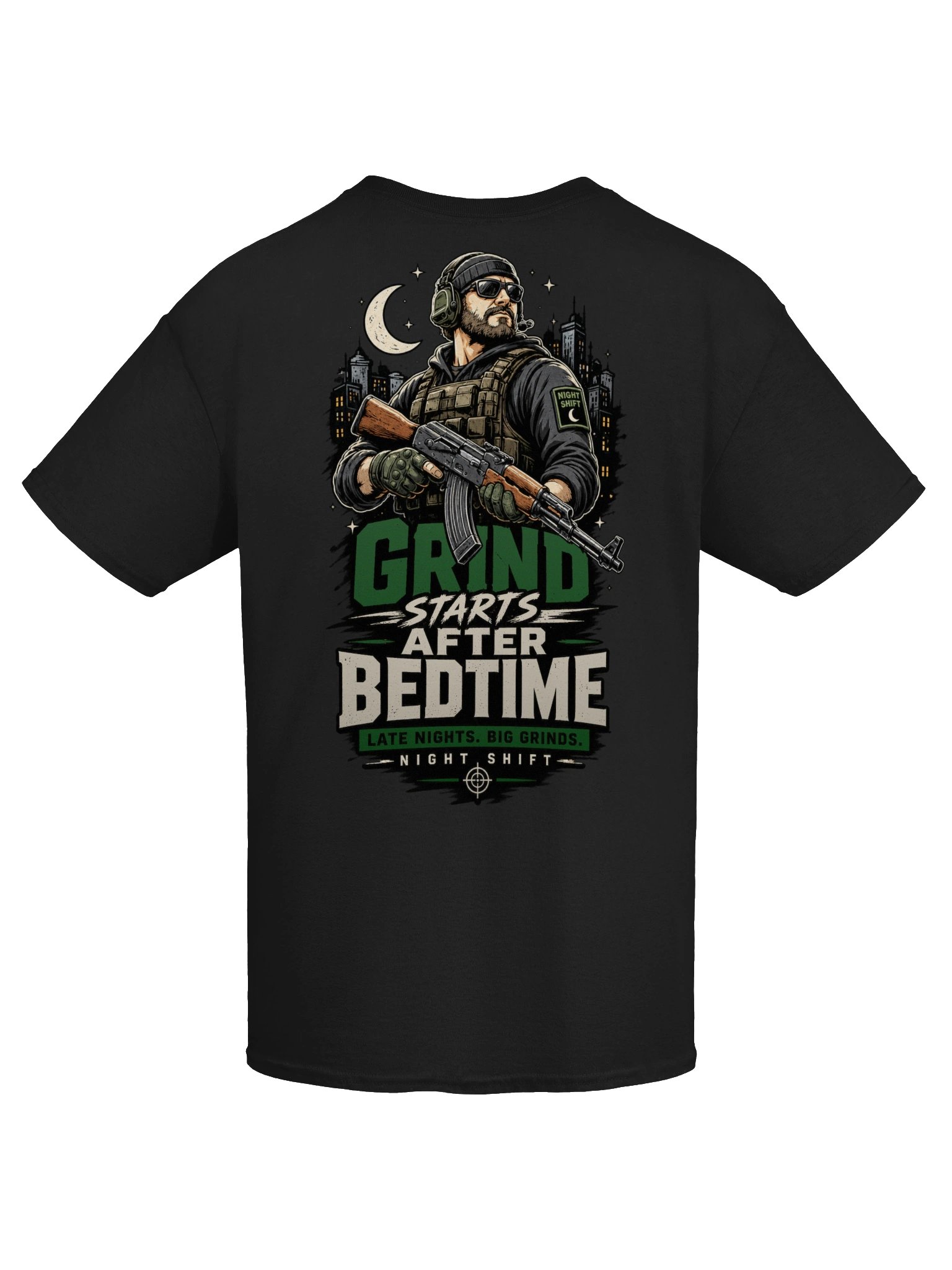Grind Starts After Bedtime Tee product image (19)