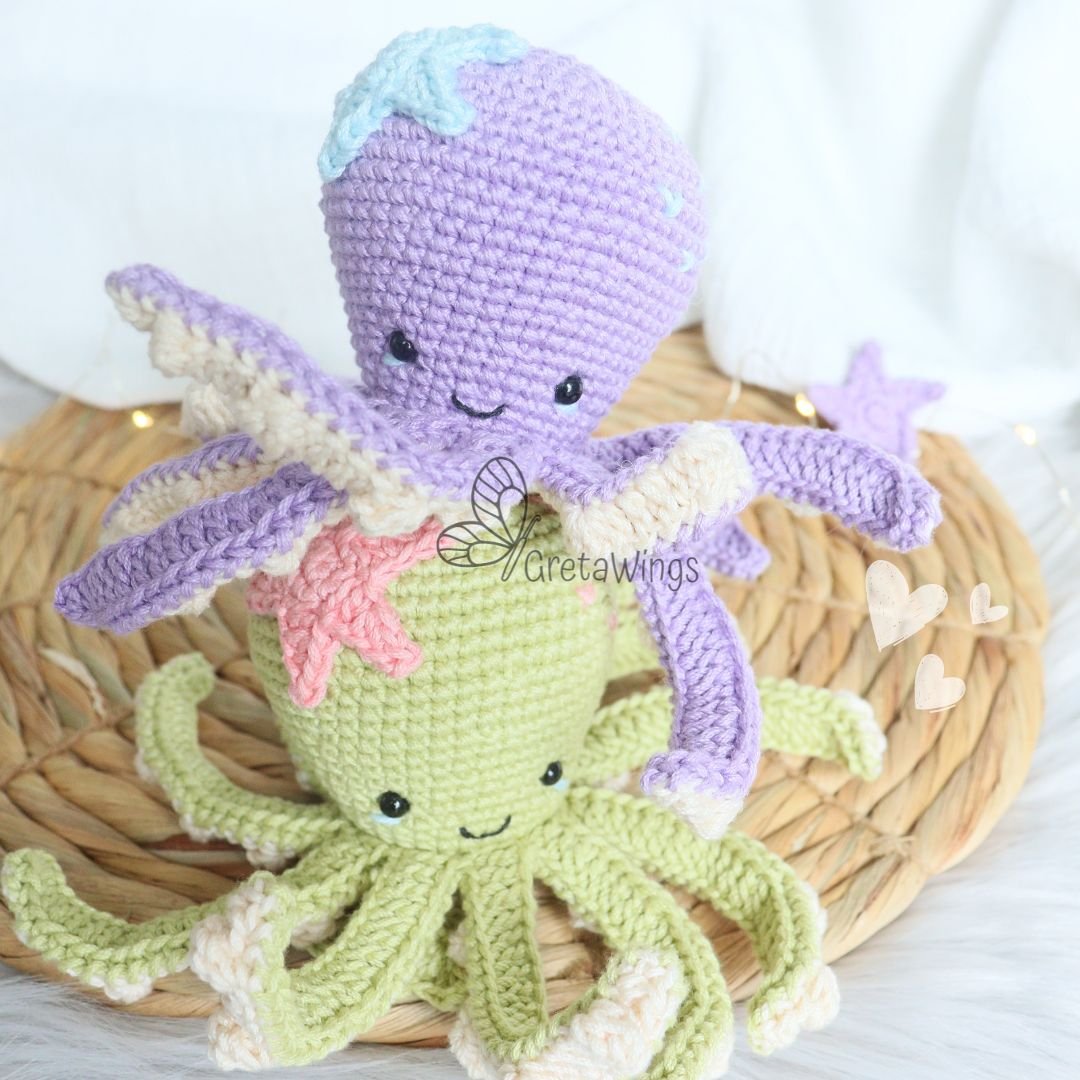 Octopus Amigurumis Pattern (digital download) product image (2)
