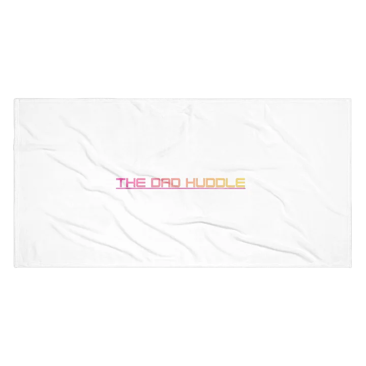 The Dad Huddle Color Burst Beach Towel product image (2)