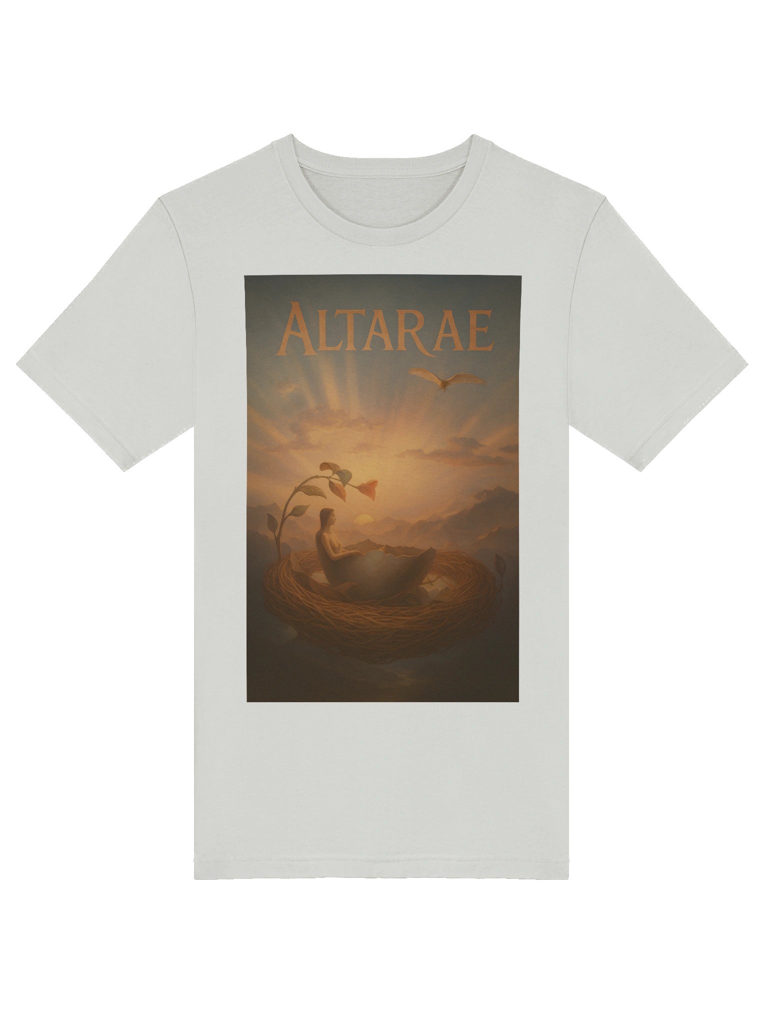 ALTARÆ “Veil into the Maw” Tee – Dawnlight White product image (15)
