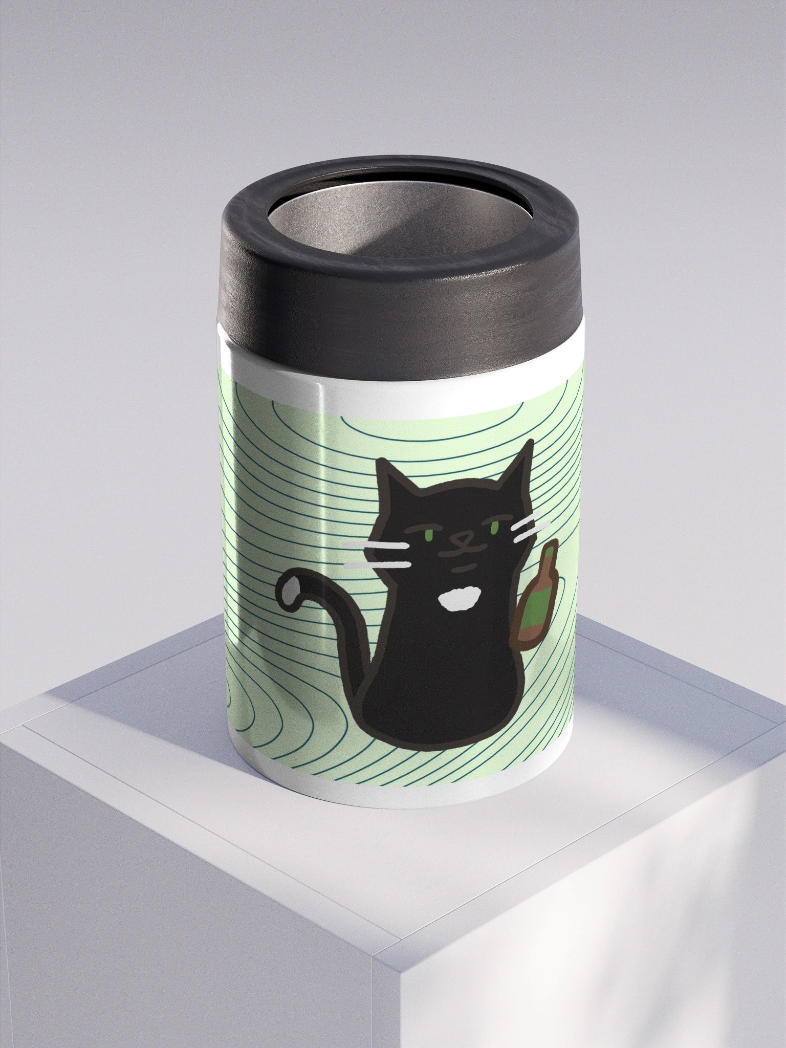 Tipsy Tippy Stainless Steel Koozie product image (3)