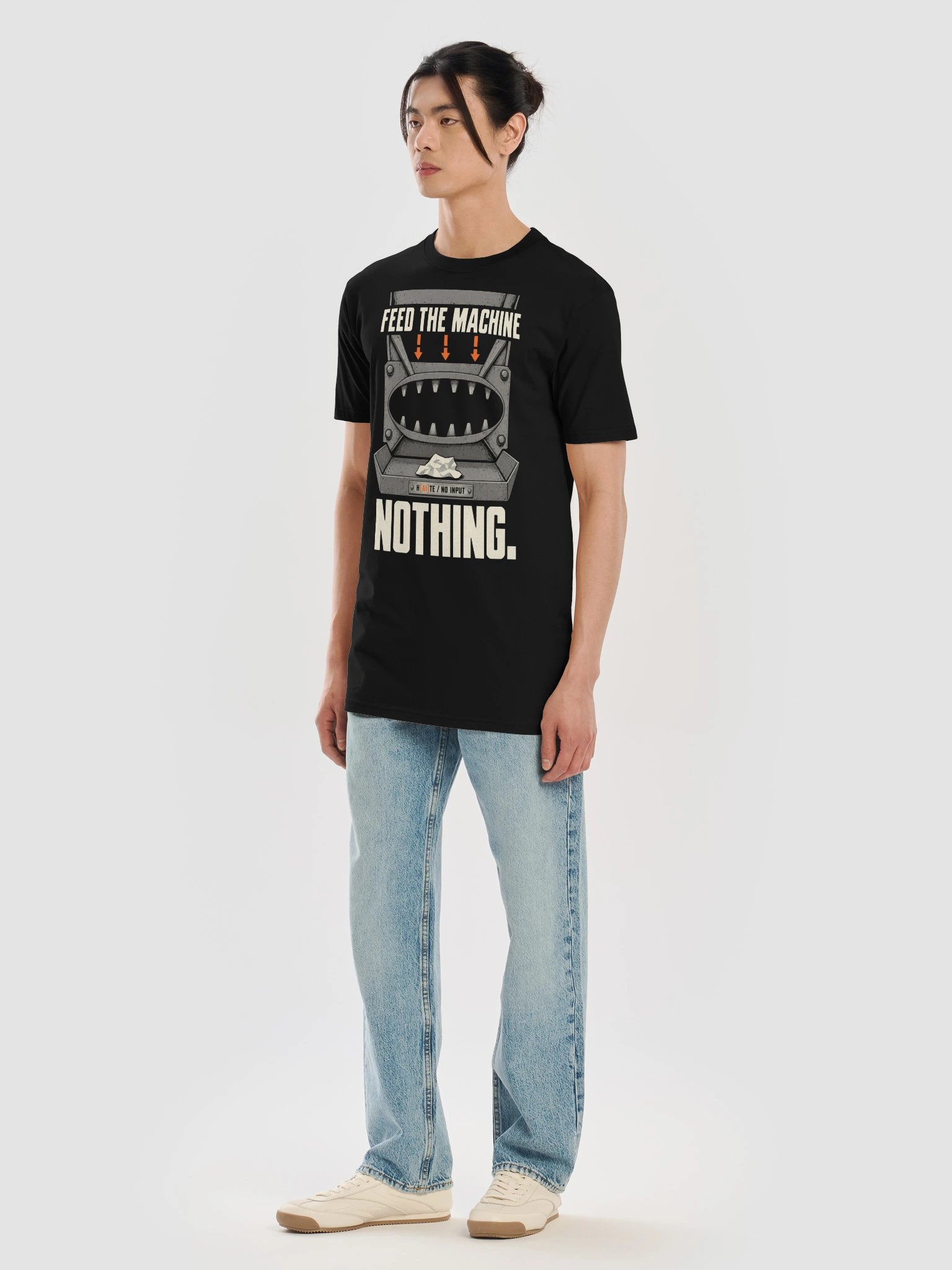 FEED THE MACHINE NOTHING | Heavyweight Tee product image (37)