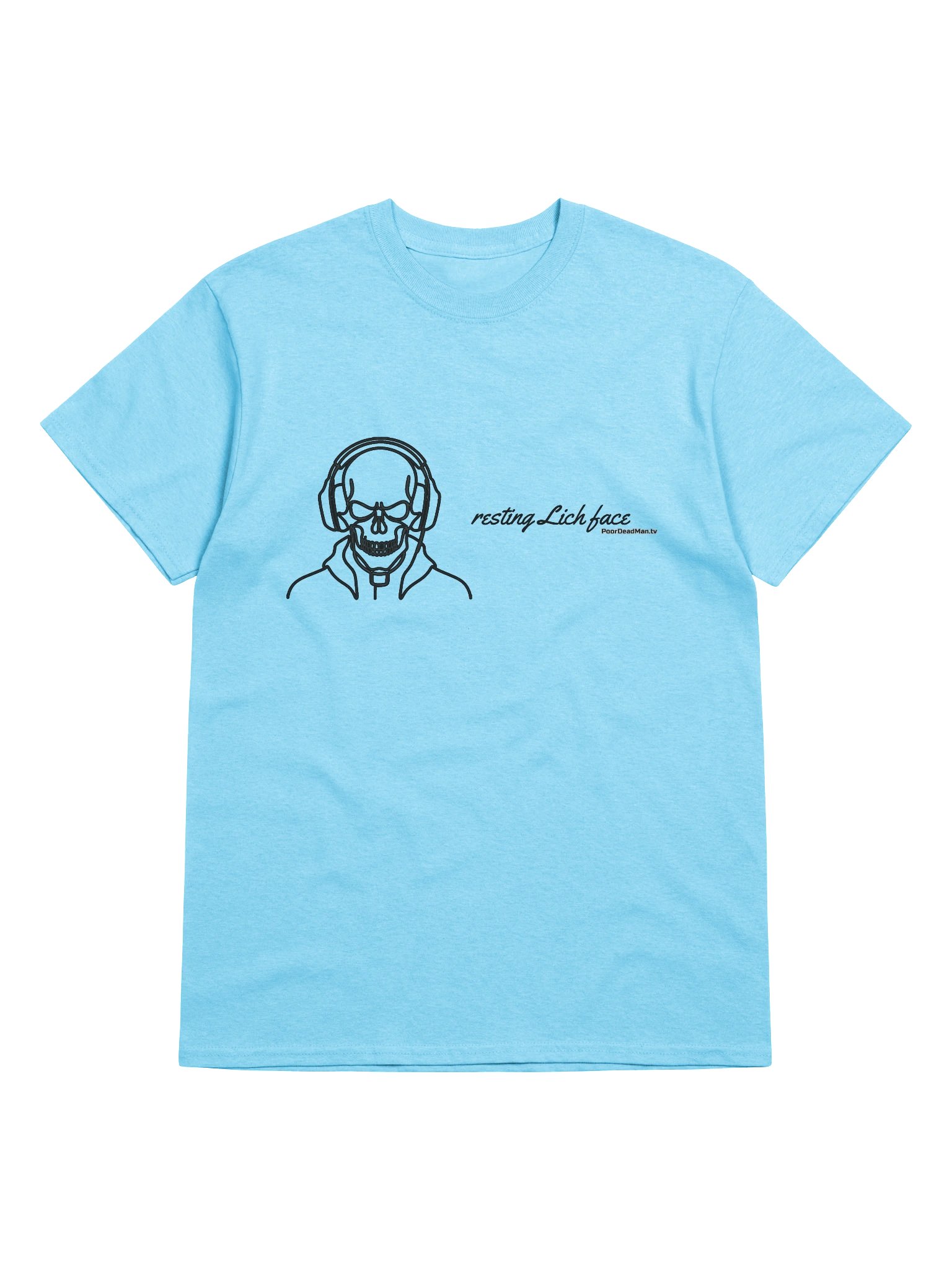 Resting Lich Face TShirt product image (5)