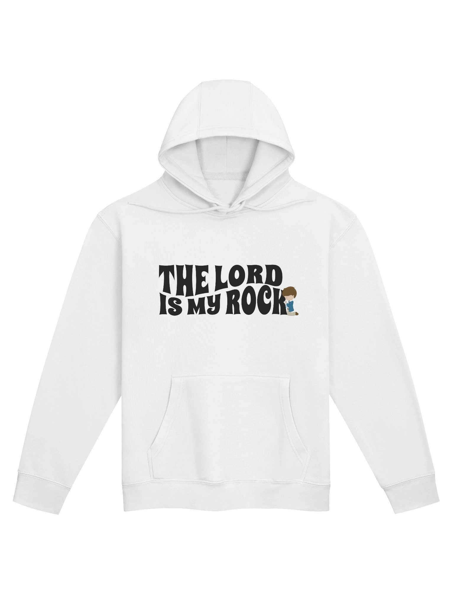 D2You Hoodie - The Lord is My Rock - Front (unisex) product image (7)