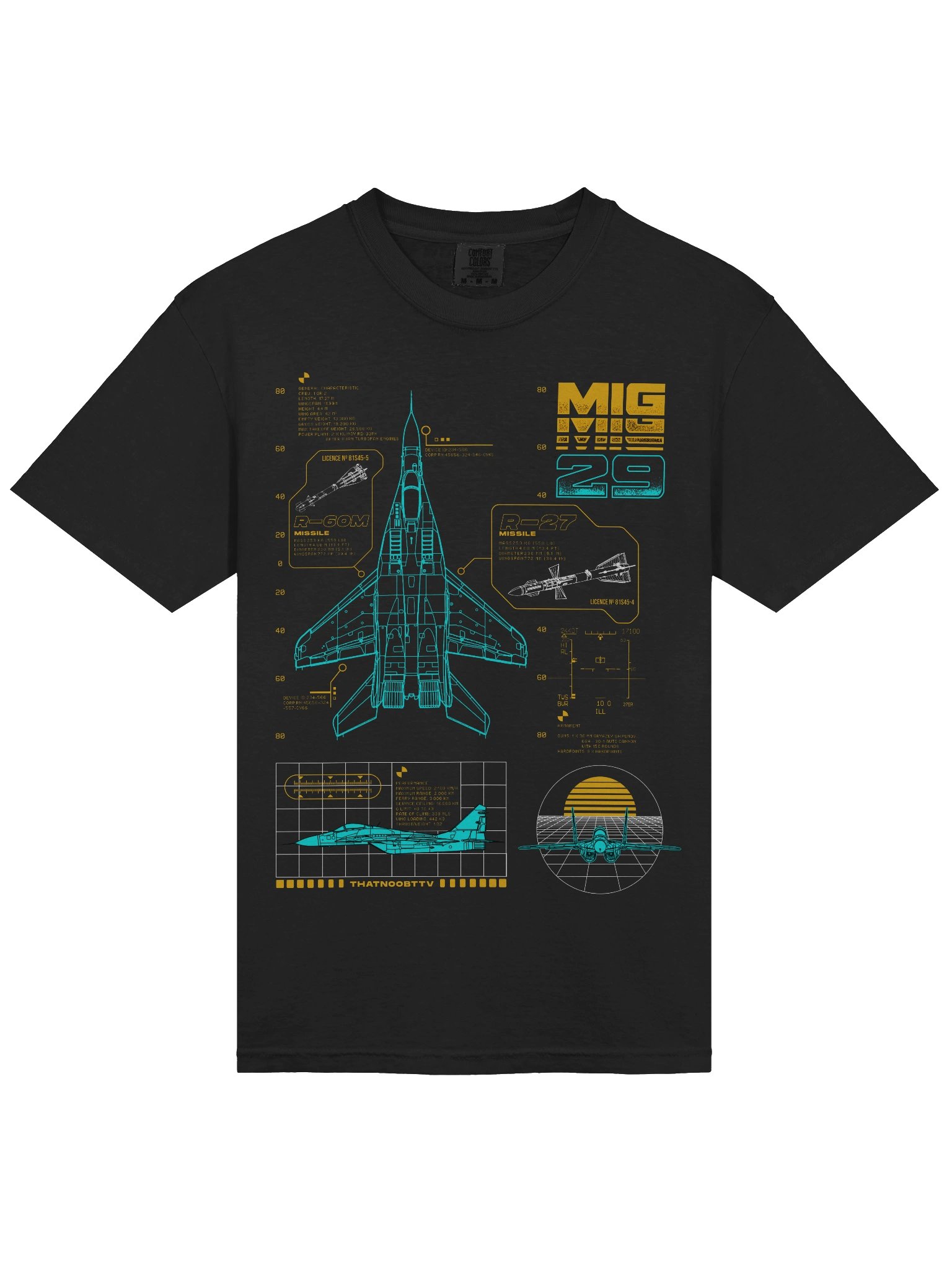 MiG-29 Tech Schematic Print product image (3)