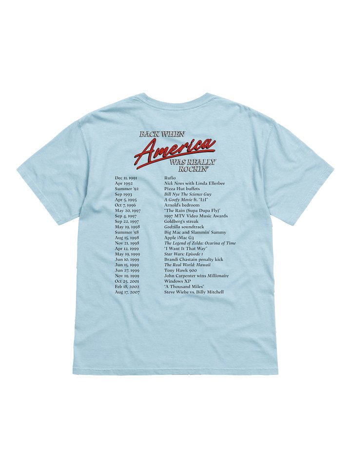 Back When America Was Really Rockin' T-Shirt product image (2)